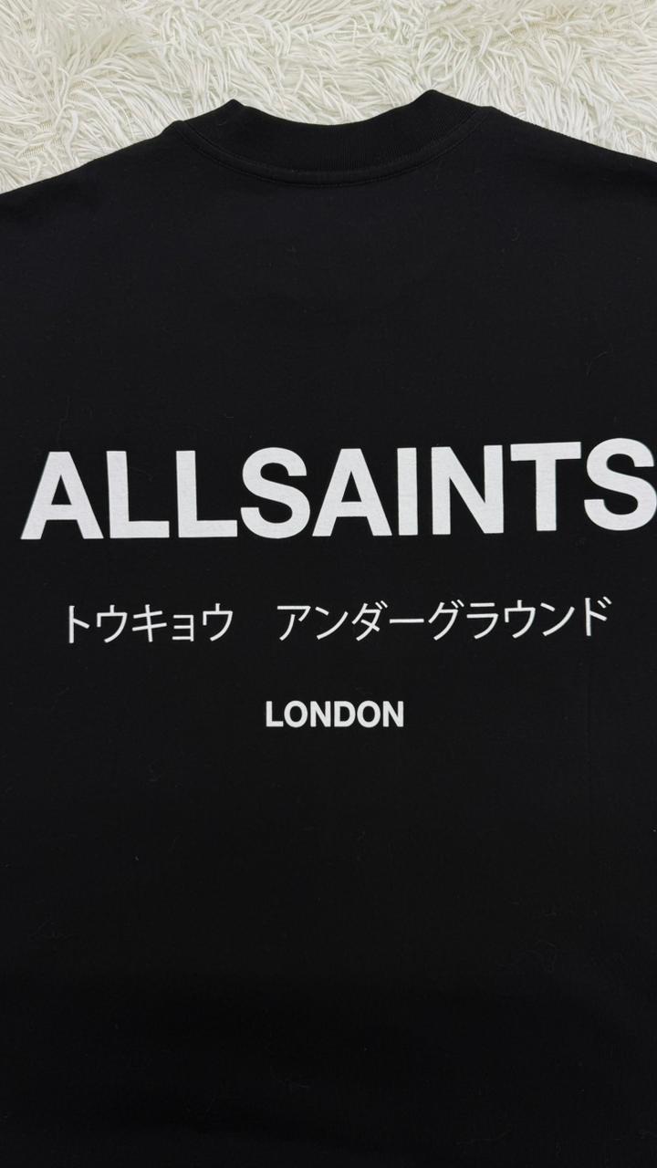 Playera negra L All saints