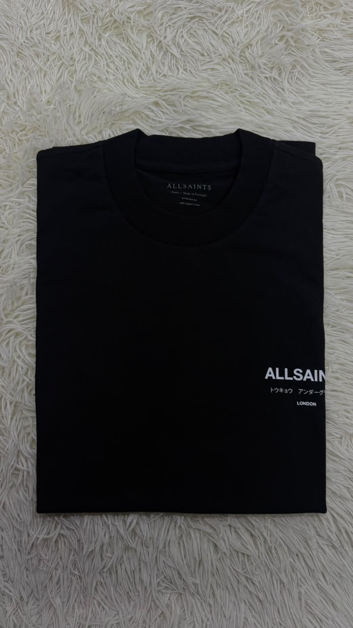 Playera negra S All saints