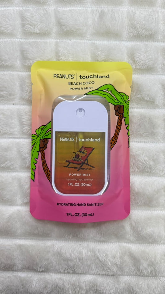 Beach coco Touchland x Peanuts