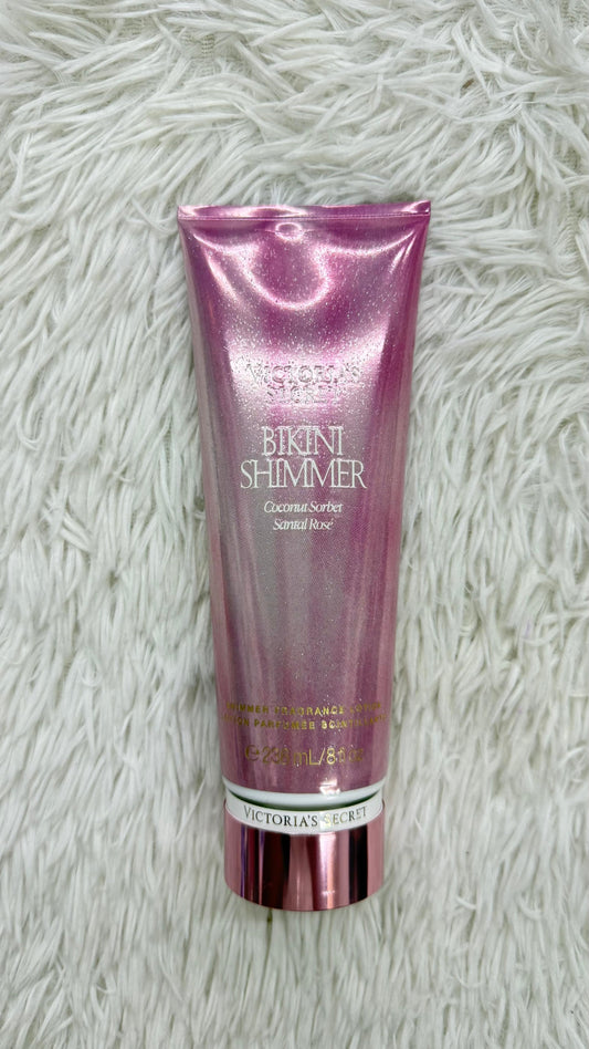 Crema Bikini shimmer Victoria secret