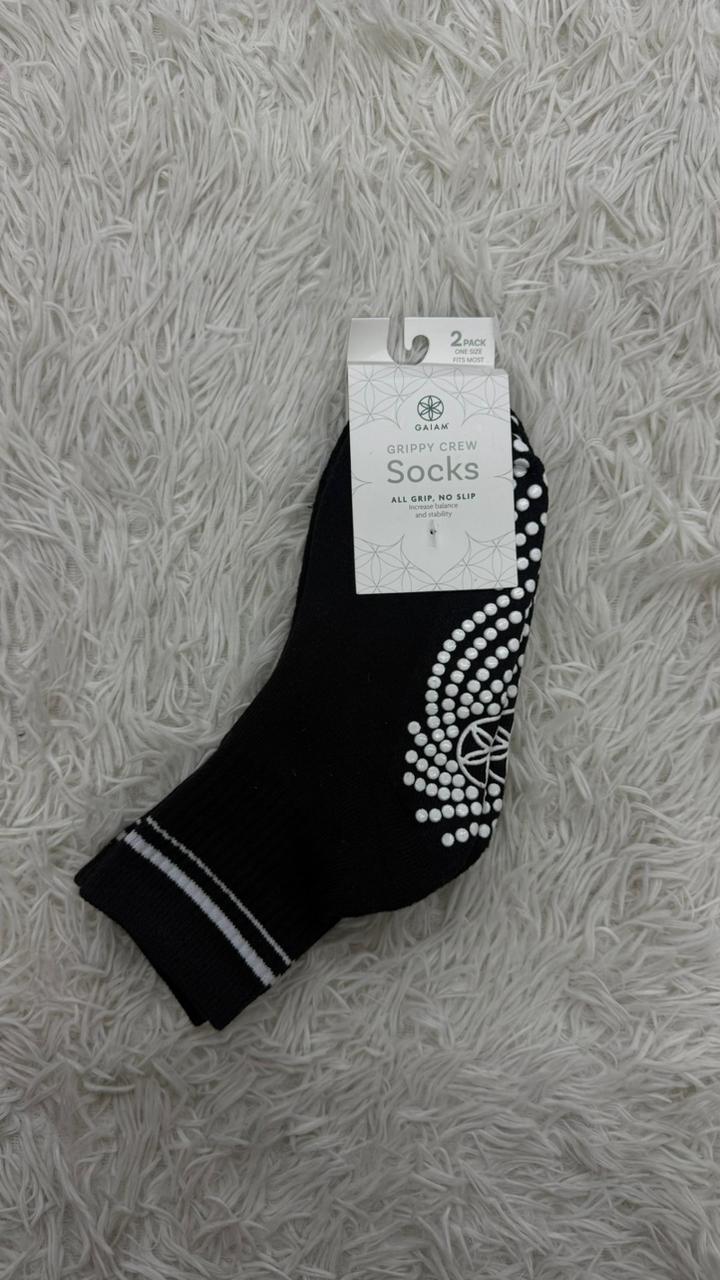 Paquete 2 calcetines negros Gaiam