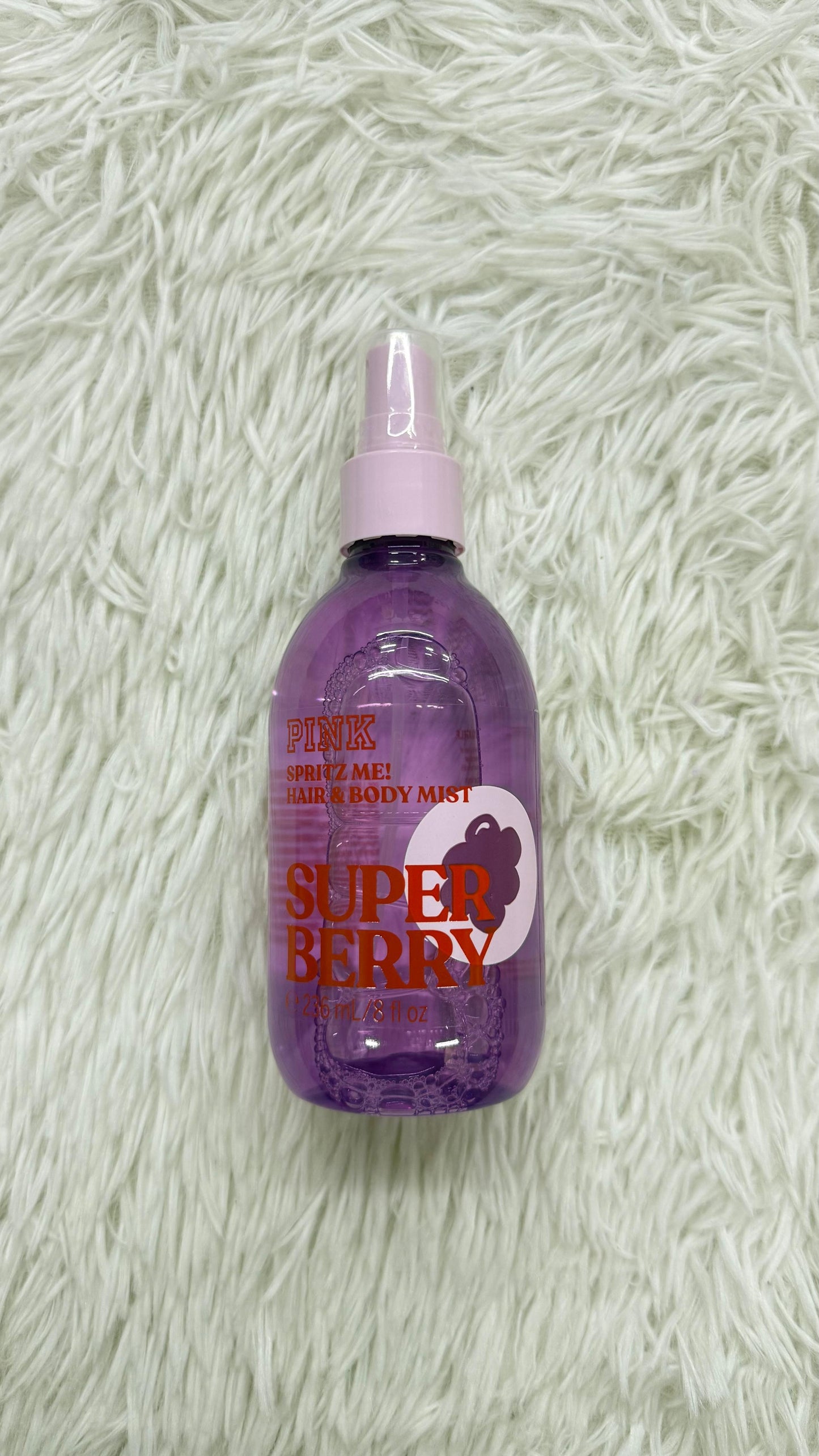 Hair & body mist Super berry Pink