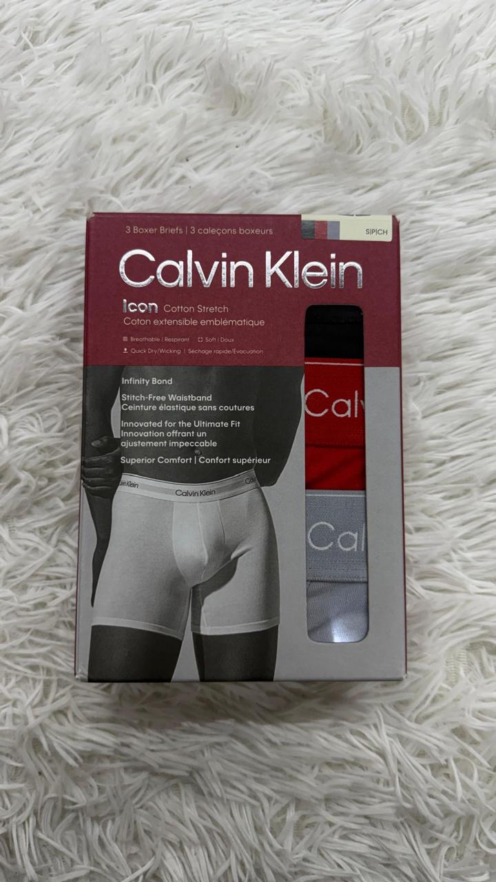 Paquete 3 Boxer S Calvin Klein