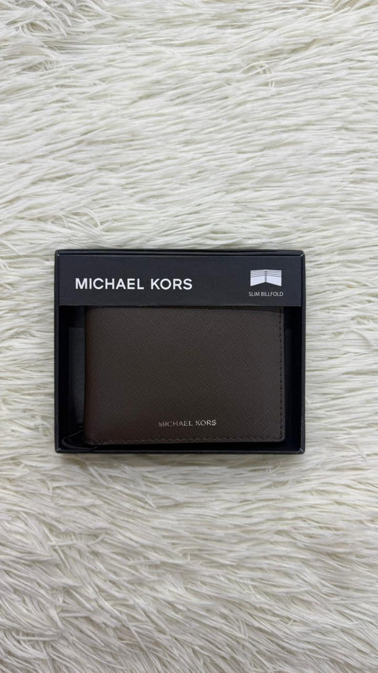 Cartera café Michael kors