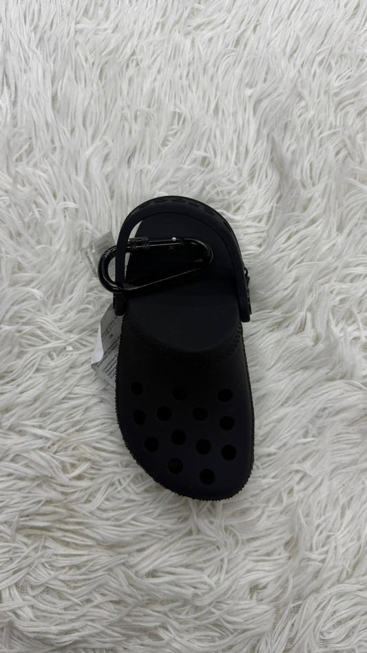 Monedero negro Crocs