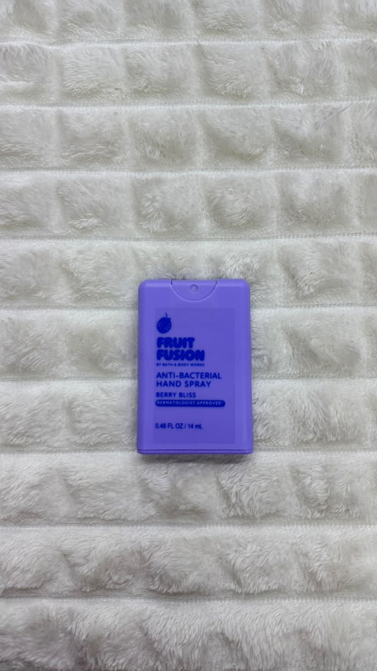 Antibacterial hand spray Fruit fusion Bath & body works
