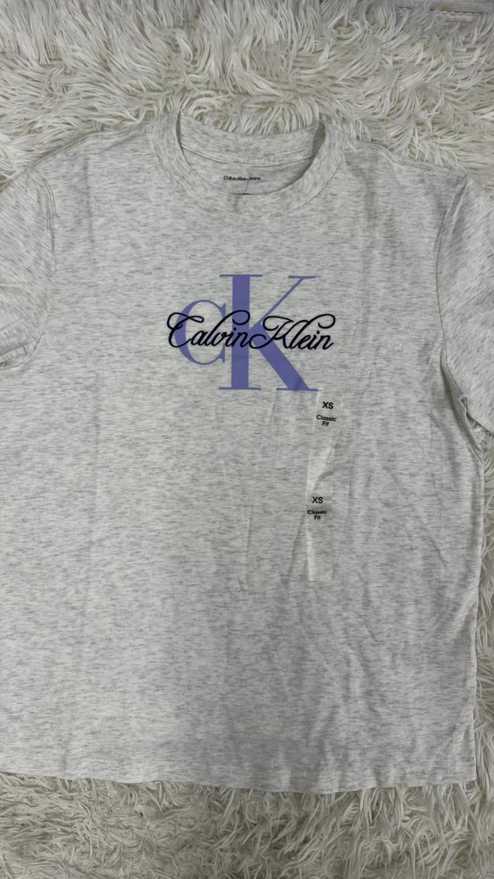 Playera gris XS Calvin klein