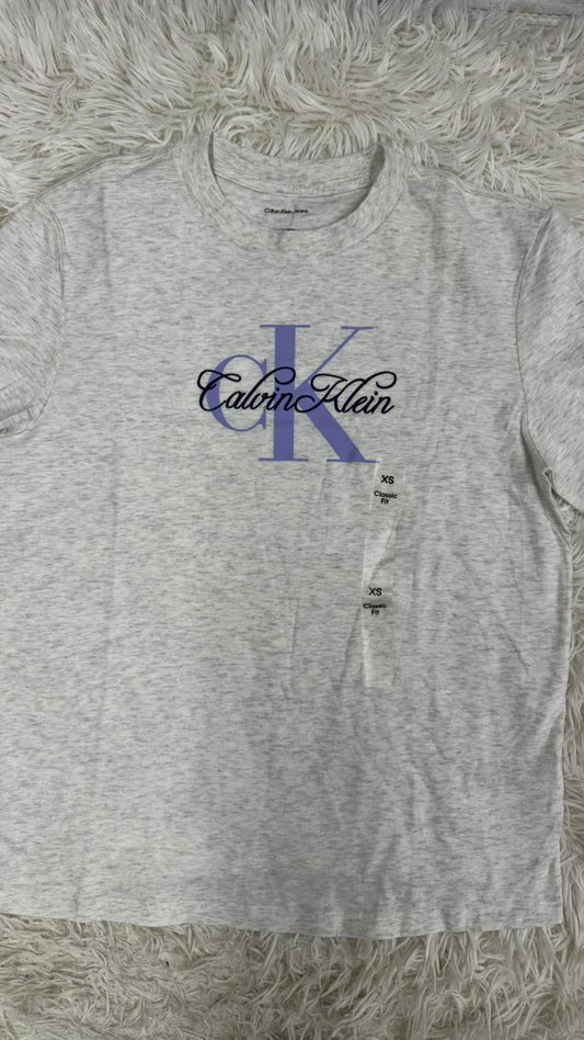 Playera gris XS Calvin klein
