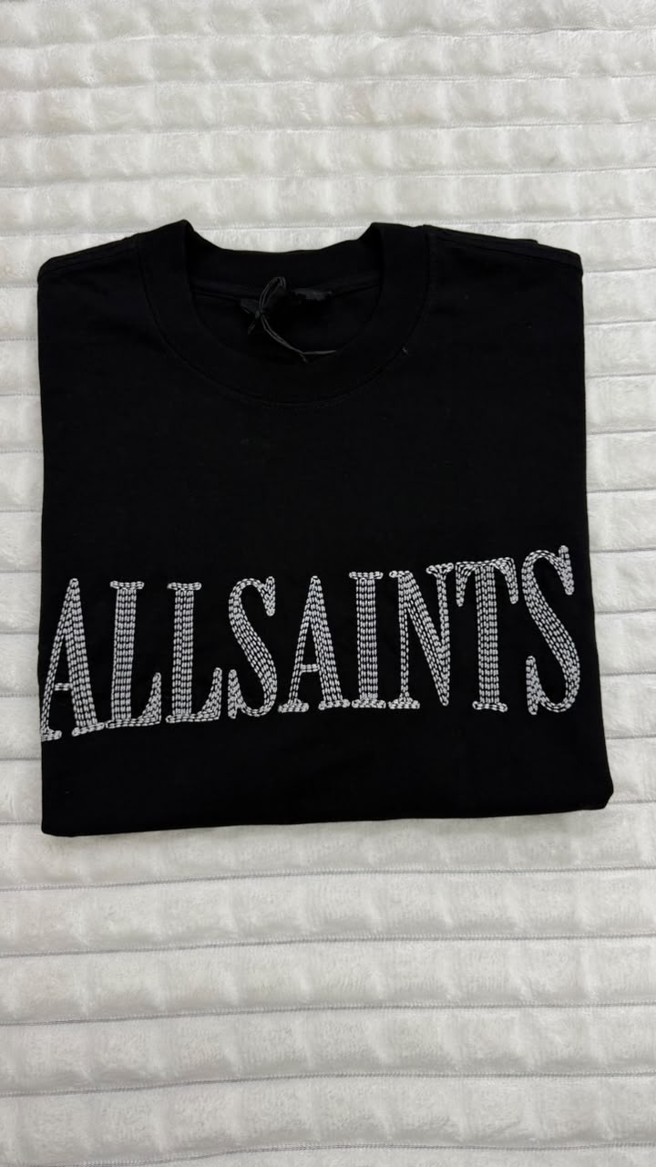 Playera negra XS All saints