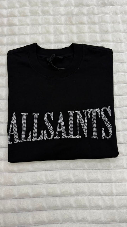 Playera negra XS All saints