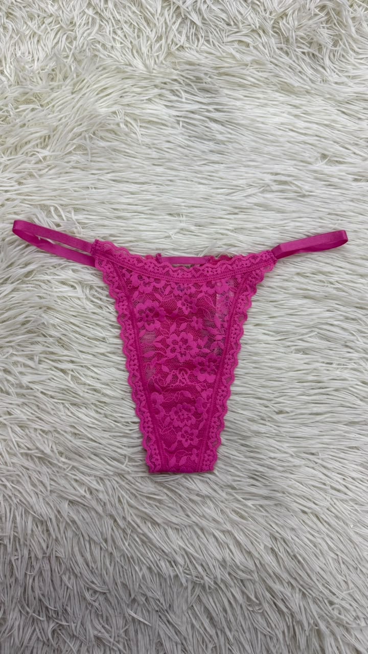 Thong rosa XS Victoria secret