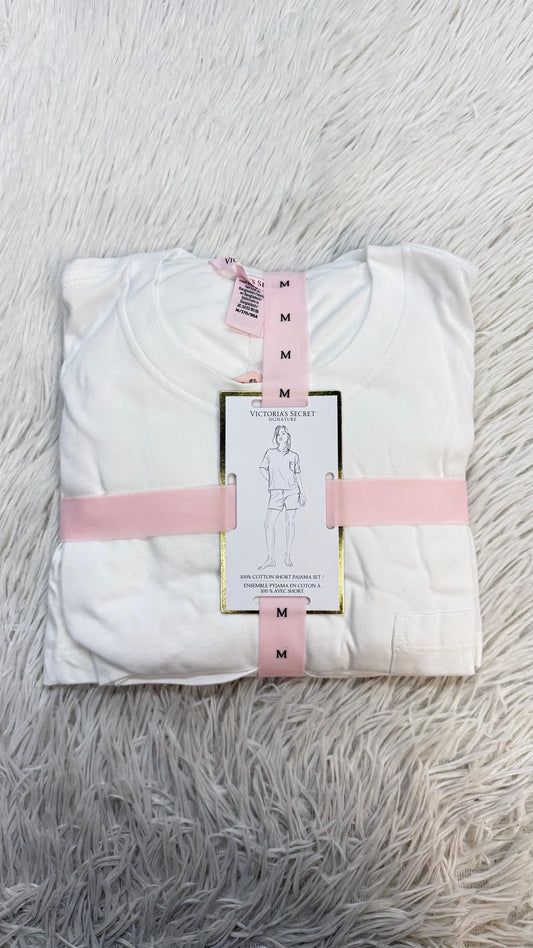 Pijama blanca M Victoria Secret
