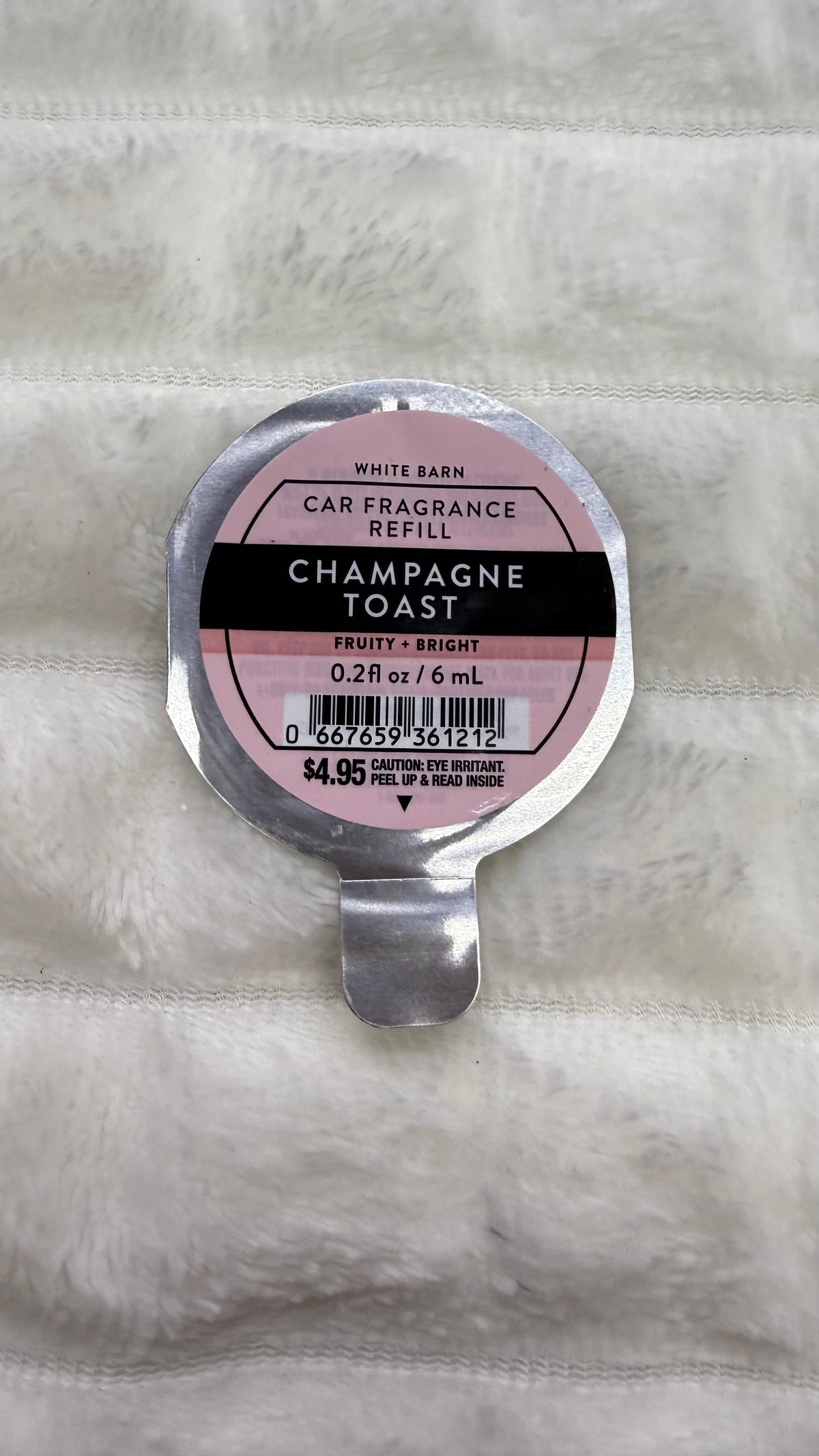 Aroma coche Champagne toast Bath & body works