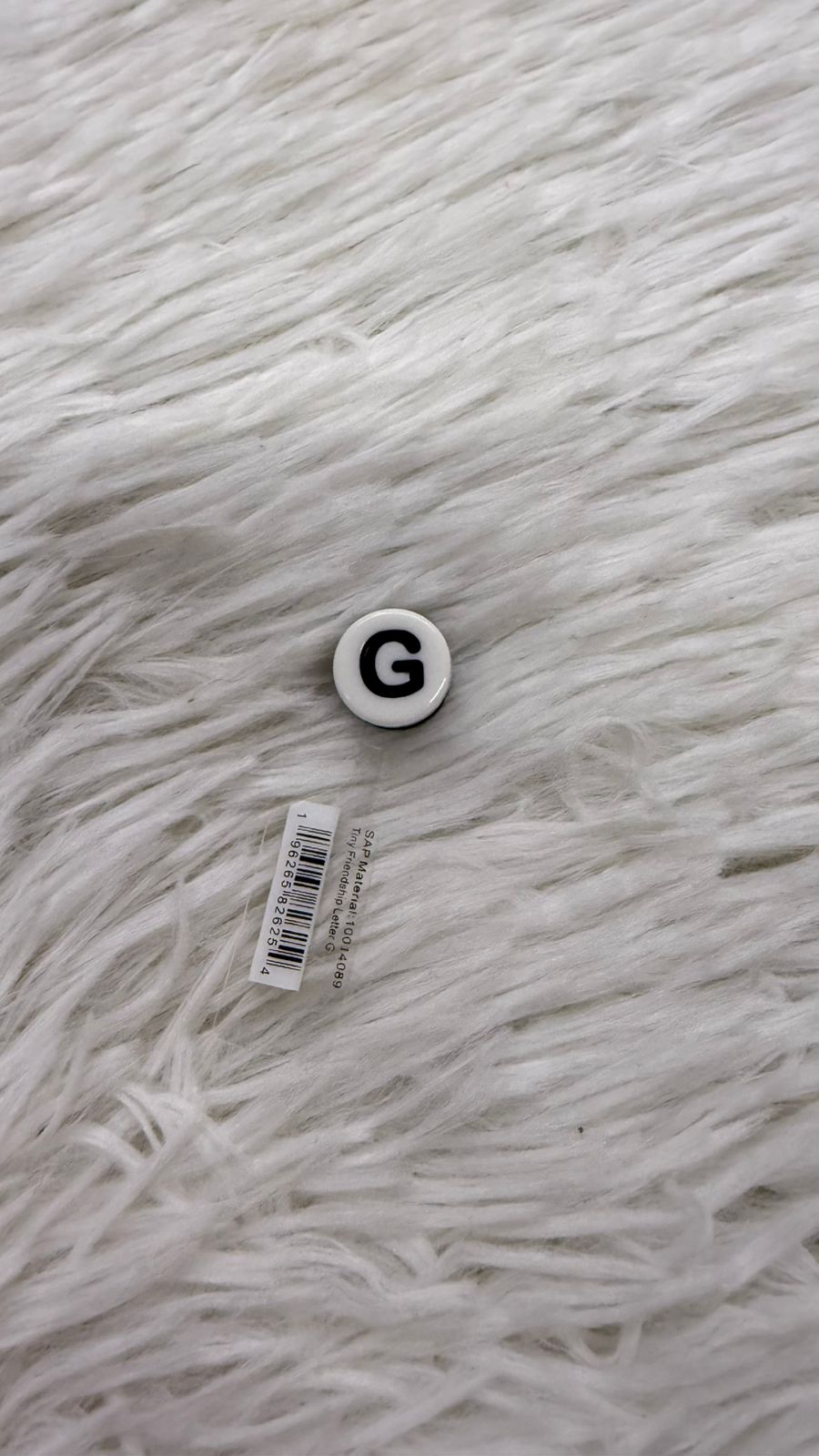 Charm Letra G Crocs