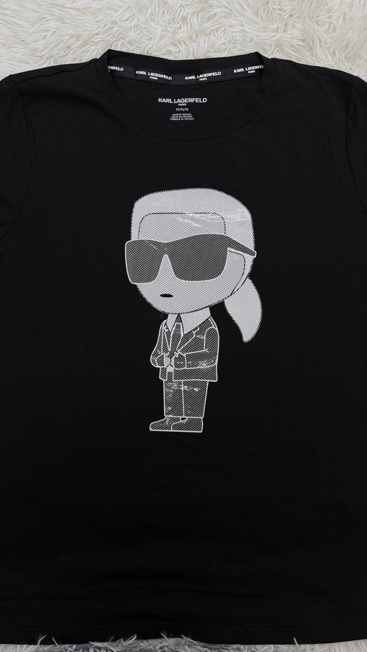 Playera negra M Karl Lagerfeld