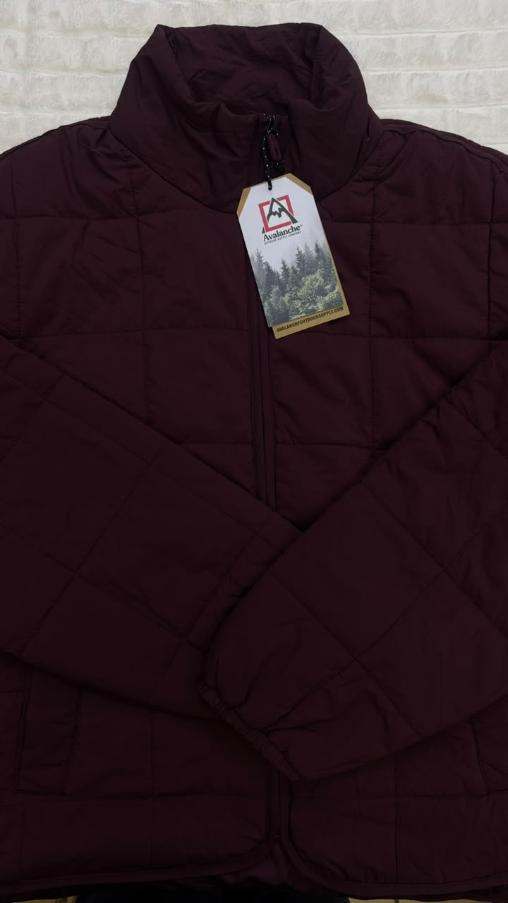 Chamarra vino Avalanche