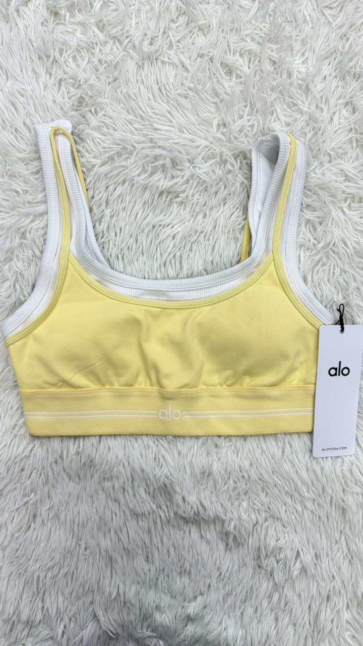 Top amarillo S Alo
