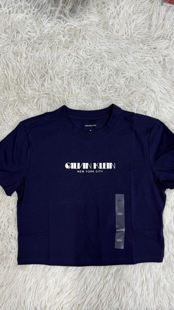 Playera azul M Calvin klein