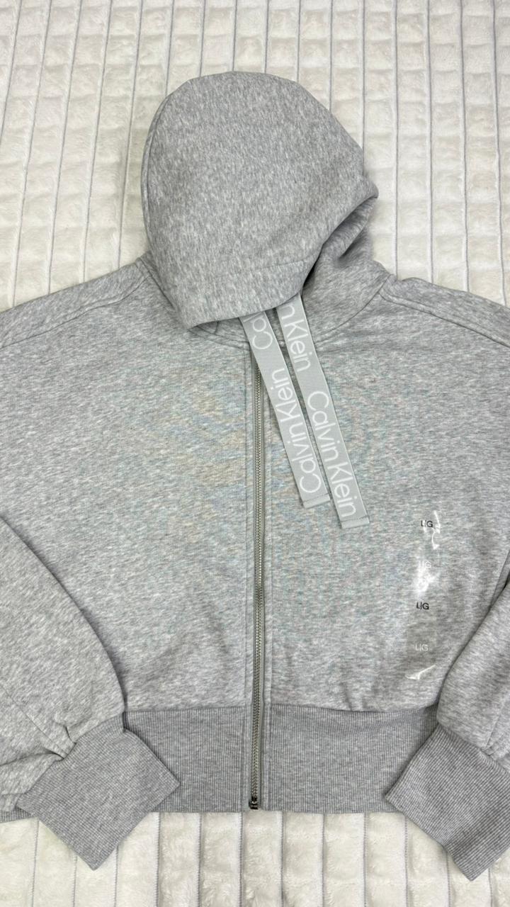 Sudadera gris L Calvin klein